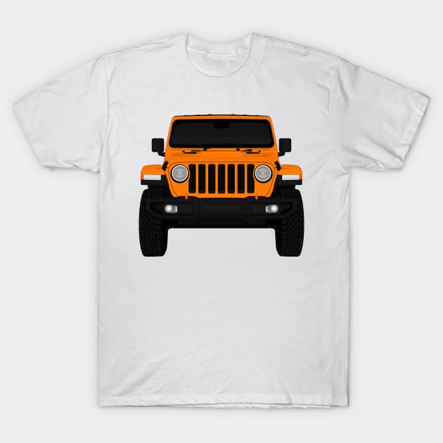 WRANGLER ORANGE T-Shirt by VENZ0LIC